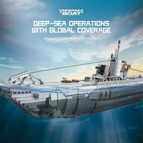 Reobrix 33050 Undersea Boat Next-Generation Strategic U-Type Submarine