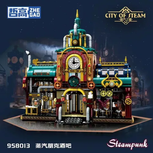 ZHEGAO 958013 Steampunk Bar