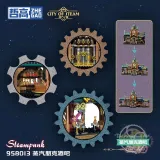 ZHEGAO 958013 Steampunk Bar