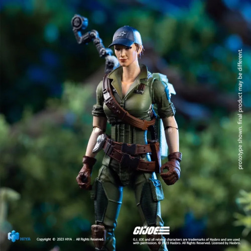 HIYA EMG0166 Exquisite Mini 1/18 G.I.JOE Lady Jaye