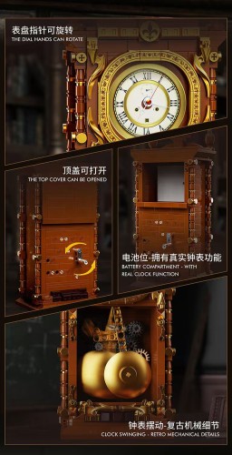 GAO MISI T2109 Vintage Swing Clock