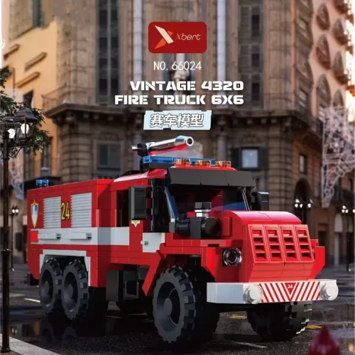 Xbert 66024 Vintage 4320 Fire Truck 6X6