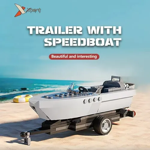 Xbert 66115 Trailer With Speedboat