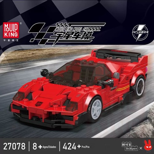 Mould King 27078 F4T LM Concept Sports Car