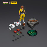 JOYTOY Teenage Mutant Ninja Turtles TMNT Splinter and April O'Neil