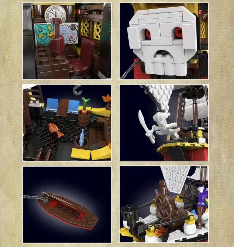 Mould King 10137 RedBeard's Revenge