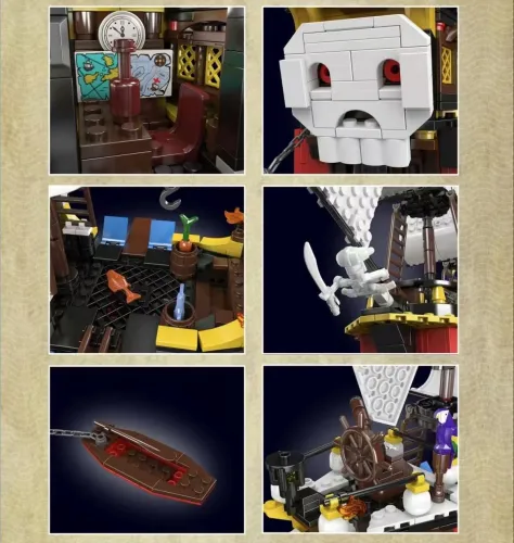 Mould King 10137 RedBeard's Revenge