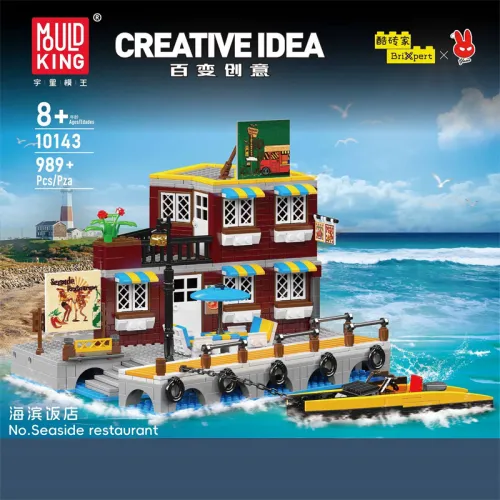 Mould King 10143 Seaside Restaurant