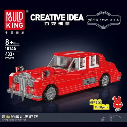 Mould King 10145 RR Lunaz classic car