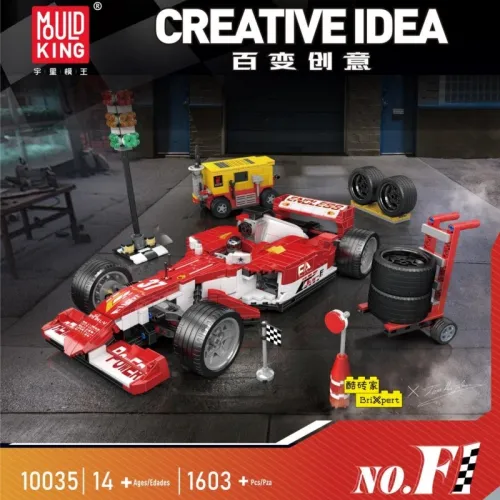 Mould King 10035 F1 Racing