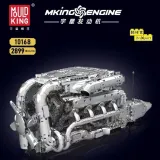 Mould King 10168 V8 TMIN-TURBO ENGINE