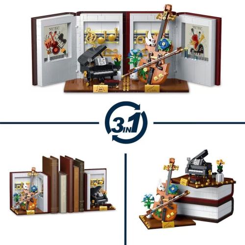 Mork 028007 Musical Instrument Bookend Ornaments