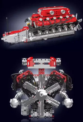 Mould King 10169 V12 ENGINE
