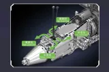 Mould King 10168 V8 TMIN-TURBO ENGINE