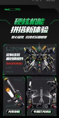GULY 80506 Mecha Series-Dark God of War