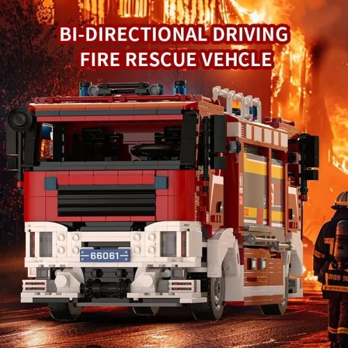 Xbert 66061 BI-Directional. Driving Fire Rescue Vehicle