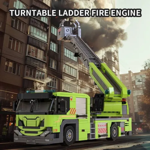 Xbert 66038 Turntable Ladder Fire Engine