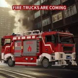 Xbert 66061 BI-Directional. Driving Fire Rescue Vehicle