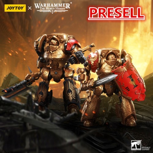 JOYTOY Warhammer The Horus Heresy 1:18 Legio Custodes Contemptor-Galatus and Contemptor-Achillus Dreadnought