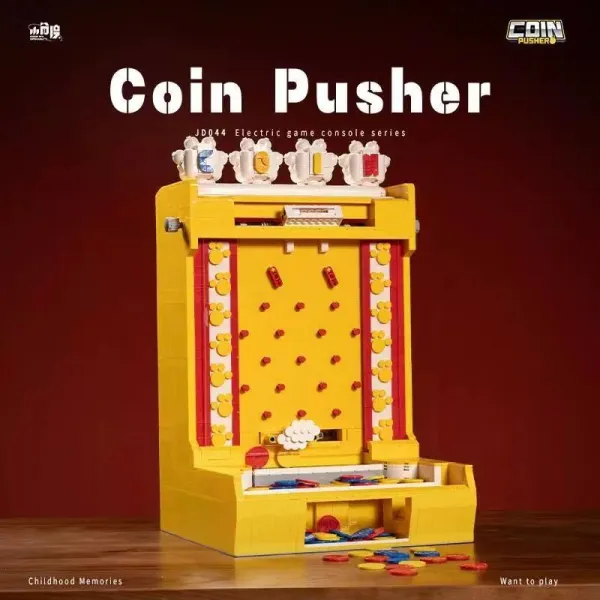 Small Angle JD044 Coin Pusher