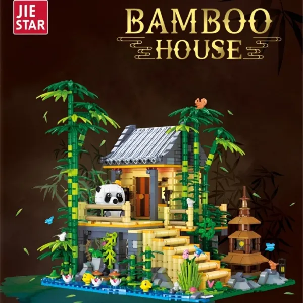 JIE STAR 59093 Bamboo Forest Cottage
