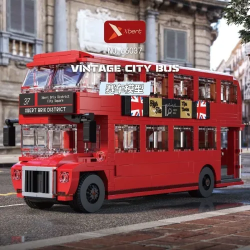 Xbert 66037 VINTAGE DOUBLE DECKER BUS