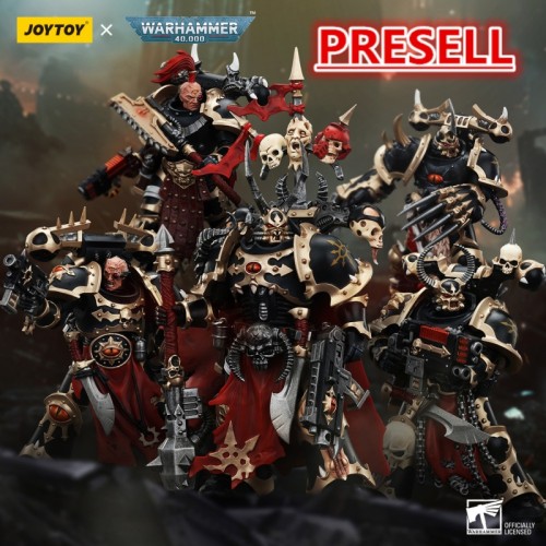 JOYTOY Warhammer 40k 1: 18 Chaos Space Marines Black Legion Chosen