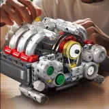 Mould King 10193 Horizontally opposed engine