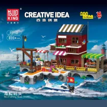 Mould King 10110 Fishing Boat Dock