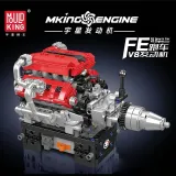 Mould King 10204 FE Sports Car V8 Engine