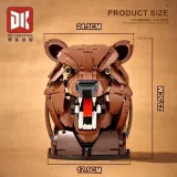 DK 5031 Bear Head