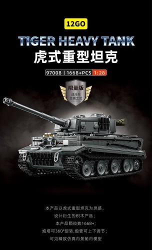 12GO 97008 Tiger heavy tank