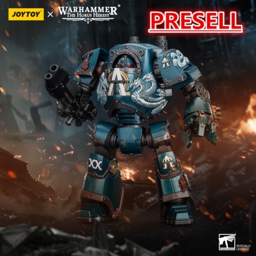 JOYTOY JT01109 Warhammer The Horus Heresy 1: 18 Alpha Legion Contemptor Dreadnought with Gravis Plasma Cannon