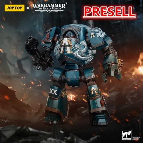 JOYTOY JT01109 Warhammer The Horus Heresy 1: 18 Alpha Legion Contemptor Dreadnought with Gravis Plasma Cannon