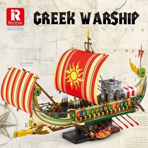 Reobrix 66102 Greek Warship