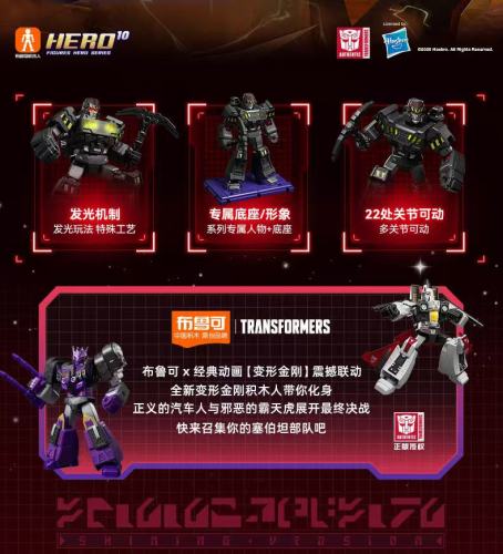BLOKS 71123 Transformers Shining Edition Episode 3