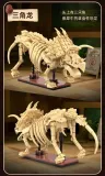 CADA C59013 Skeleton dinosaur model - Triceratops