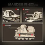 Quan Guan 100295 Marder III H Tank Destroyer