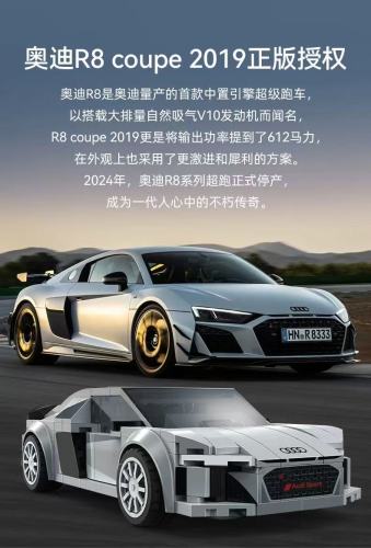 CADA C55027 Audi R8 Coupe 2019 Sports Car