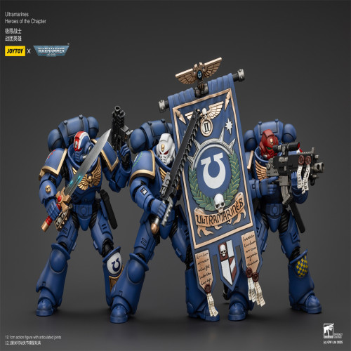 JOYTOY Warhammer 40k 1: 18 Ultramarines Heroes of the Chapter