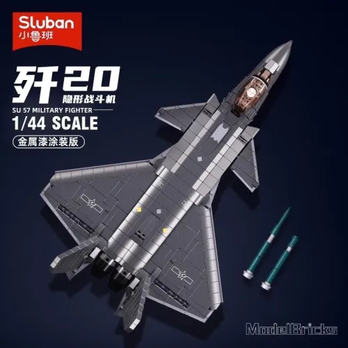 SLUBAN M38-B1187 J20 Military Fighter
