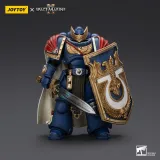 JOYTOY Warhammer 40k Space Marine 2 1: 18 Ultramarines Marneus Calgar Chapter Master with MKX Gravis Armour and Gauntlets of Ultramar and Victrix Honour Guard