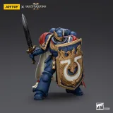 JOYTOY Warhammer 40k Space Marine 2 1: 18 Ultramarines Marneus Calgar Chapter Master with MKX Gravis Armour and Gauntlets of Ultramar and Victrix Honour Guard
