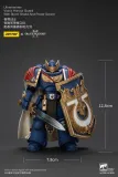JOYTOY Warhammer 40k Space Marine 2 1: 18 Ultramarines Marneus Calgar Chapter Master with MKX Gravis Armour and Gauntlets of Ultramar and Victrix Honour Guard