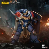JOYTOY Warhammer 40k Space Marine 2 1: 18 Ultramarines Marneus Calgar Chapter Master with MKX Gravis Armour and Gauntlets of Ultramar and Victrix Honour Guard