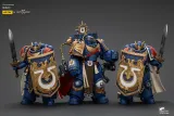 JOYTOY Warhammer 40k Space Marine 2 1: 18 Ultramarines Marneus Calgar Chapter Master with MKX Gravis Armour and Gauntlets of Ultramar and Victrix Honour Guard