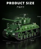 12GO 97010 M4 Sherman Medium Tank