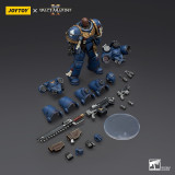 JOYTOY Warhammer 40k Collectors Edition Space Marine 2 Ultramarines  Lieutenant Titus, Sergeant Gadriel and Brother Chairon