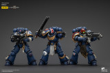 JOYTOY Warhammer 40k Collectors Edition Space Marine 2 Ultramarines  Lieutenant Titus, Sergeant Gadriel and Brother Chairon