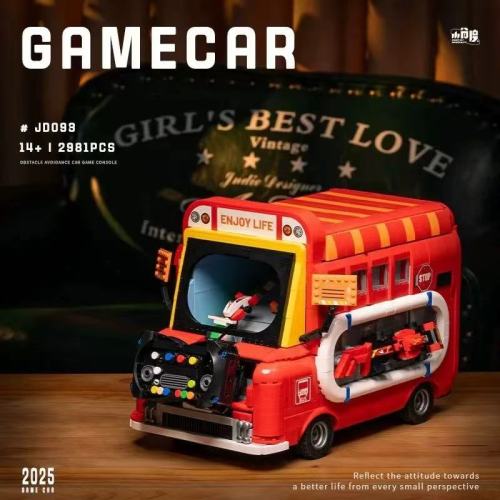 Small Angle JD093 Electric Retro Game Car